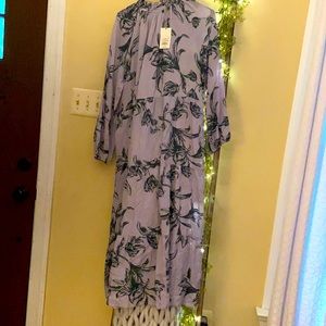 a .new day light purple long dress